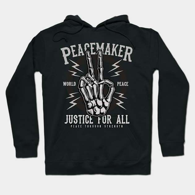 Peace Maker Hoodie by PaunLiviu